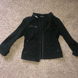 Black light weight jacket